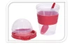 Kelímek na jogurt se lžičkou, 600 ml
