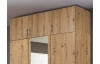 Skříňový nástavec Case, 136 cm, dub artisan