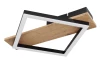 Stropní LED osvětlení Beatrix 33 cm, kov/dřevo