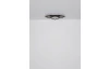 Stropní LED osvětlení Beatrix 61 cm, kov/dřevo