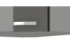 Horní rohová kuchyňská skříňka Grey 60/60 cm