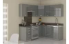 Horní rohová kuchyňská skříňka Grey 60/60 cm