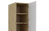 Vysoká kuchyňská skříň Irma S40.193, dub artisan/bílá