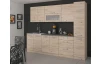 Kuchyňská dřezová skříňka Bordeaux, 80 cm, dub bordeaux