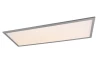 Stropní LED osvětlení Alpha 80x29 cm, titanově šedá