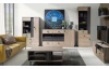 TV skříňka Ancona, 125 cm, dub estana/antracit