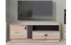 TV skříňka Ancona, 125 cm, dub estana/antracit