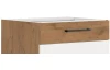 Dolní kuchyňská skříňka Vigo 60D1F,dub lancelot/bílý lesk, šířka 60 cm