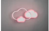 Stropní LED osvětlení tvar mraky, bílé