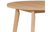 Kulatý jídelní stůl Norveg 100 cm, dub sonoma