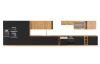 Horní výklopná kuchyňská skříňka Modena, 60 cm, dub artisan