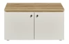 Předsíňová lavice s úložným prostorem Lime 70 cm, béžová kašmír/dub evoke