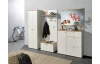 Předsíňová lavice s úložným prostorem Lime 70 cm, béžová kašmír/dub evoke