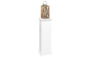 Skříňka v optice sloupu Essex 2, výška 89 cm, bílá