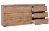 Široká komoda se zásuvkami Image 179 cm, medový dub