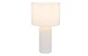 Stolní lampa Blair 36 cm, bílá