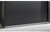 Šatní skříň Easy Plus, šířka 225 cm/výška 208 cm, grafit/sklo