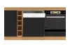 Přední plocha na vestavnou kuchyňskou myčku Modena, 45 cm, dub artisan