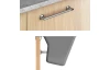 Závěsný koš na bioodpad Cleantex, šedý