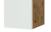 Horní kuchyňská skříňka Avila H100, dub lancelot/krémová, šířka 100 cm