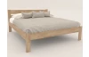 Prodloužená postel Mystic 180x220 cm, přírodní buk