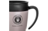 Cestovní termohrnek s uchem Tazza 330 ml, barva latte