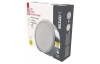 Stropní/nástěnné LED osvětlení Nexxo 17 cm, broušený nikl, kulaté
