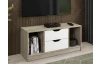 TV stolek Sten 100 cm, dub sonoma/bílý