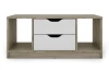 TV stolek Sten 100 cm, dub sonoma/bílý