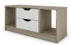 TV stolek Sten 100 cm, dub sonoma/bílý