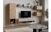 Závěsná TV skříňka Asko Living, 135 cm, béžová kašmír