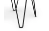 Kulatý konferenční/odkládací stolek Prado 50 cm, bílý