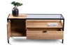 TV skříňka Mandurah, kov/dub