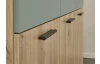 Komoda se zásuvkami Savina 135 cm, dub artisan/šalvějová