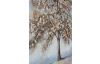 Ručně malovaný obraz Strom života 100x100 cm, výrazná struktura