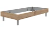 Postel Easy Plus 90x200 cm, dub prkenný